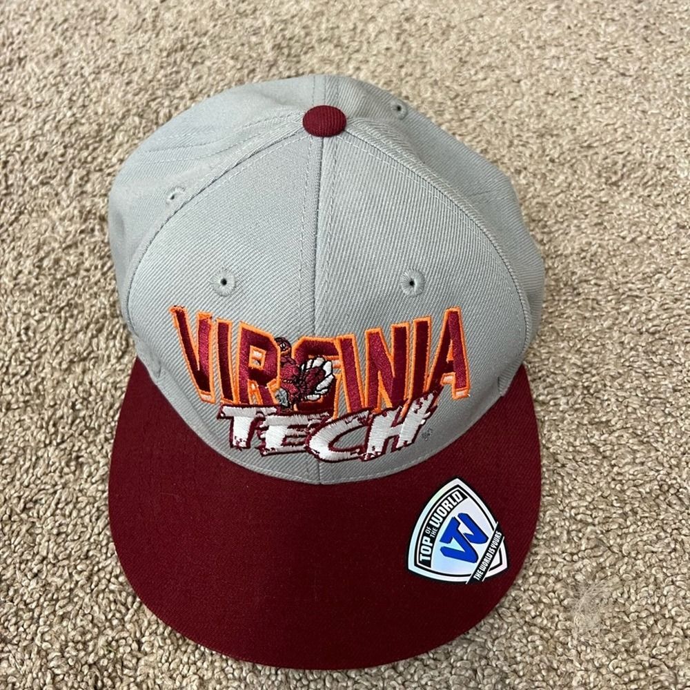 Top of the World Virginia Tech VT Baseball Cap Hat Adjustable